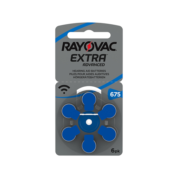 Rayovac P675 (blauw) hoortoestelbatterij